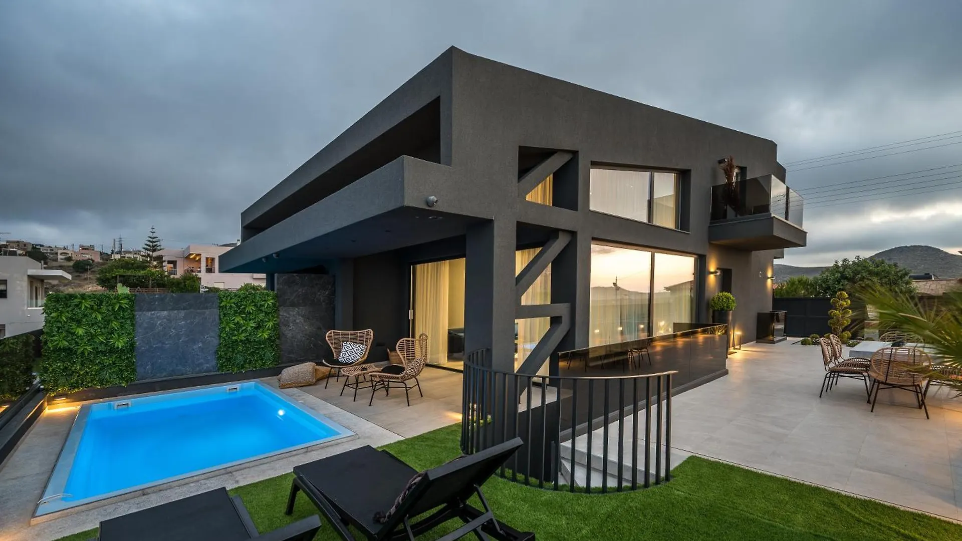 Villa Lia ,4 Bedroom With Private Pool & Sea View Kokkini Hani 0*,  Greece